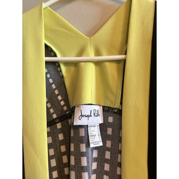 Joseph Ribkoff Open Front Short Sleeve Kimono Cardigan Coverup Size 14 - Picture 4 of 11